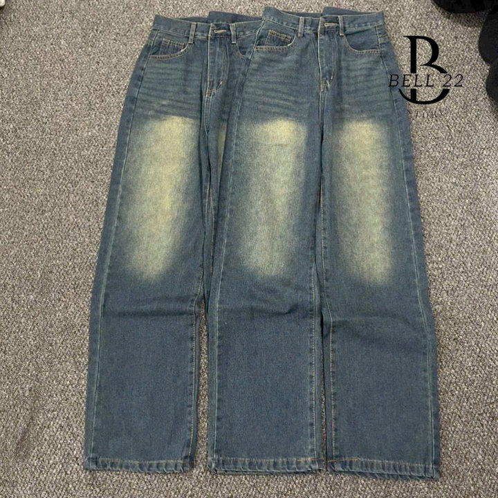 Baggy Jean ống Suông Lưng Cao B1763 – Bell22 Store