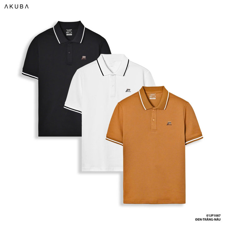 áo Thun Cổ Polo 01jp1087 Form Slimfit – Akuba