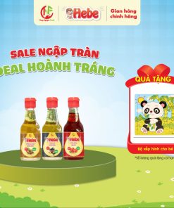 Combo 3 Dầu óc Chó – Dầu Mè- Dầu Gấc 60ml Hebe