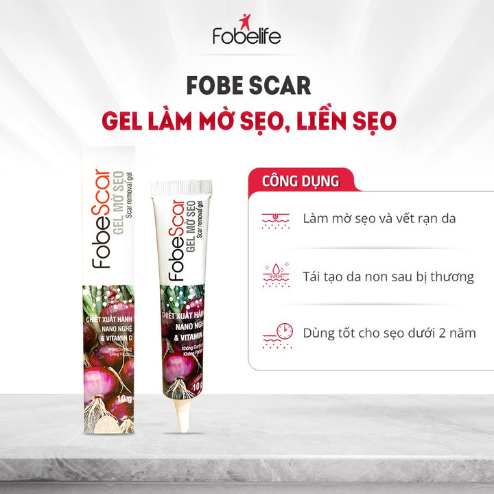 Gel Mờ Sẹo Fobe Scar 10g- Fobelife