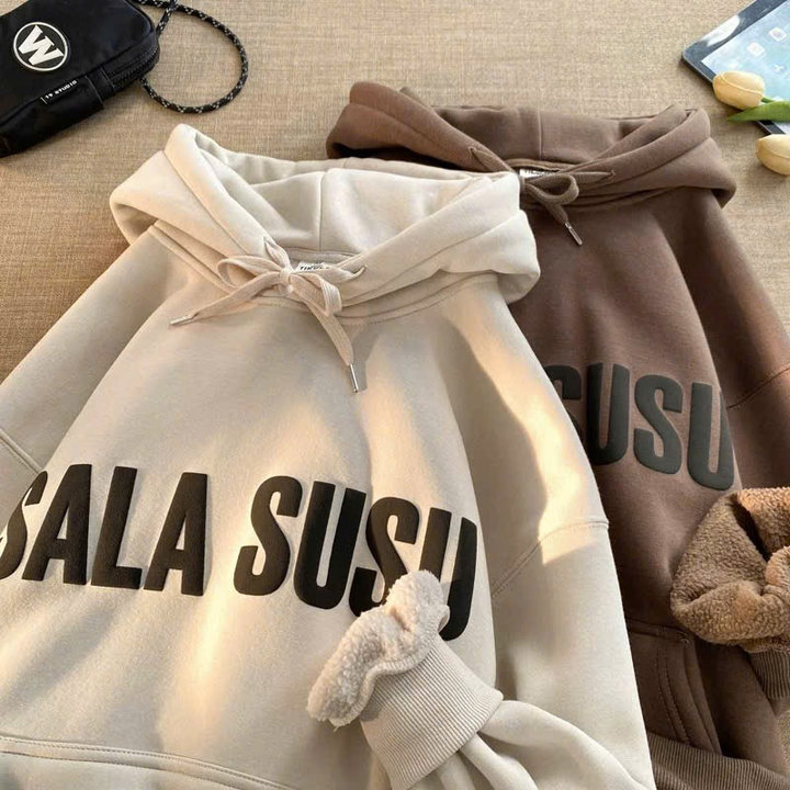 Xả Lô áo Hoodie Lala Susu Form Rộng