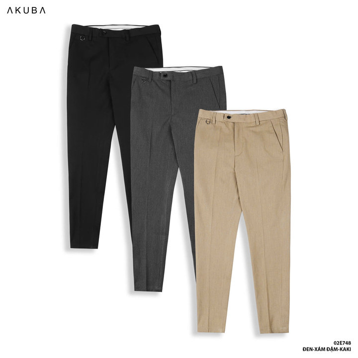 Quần Tây Dài Slimfit 02e748 – Akuba