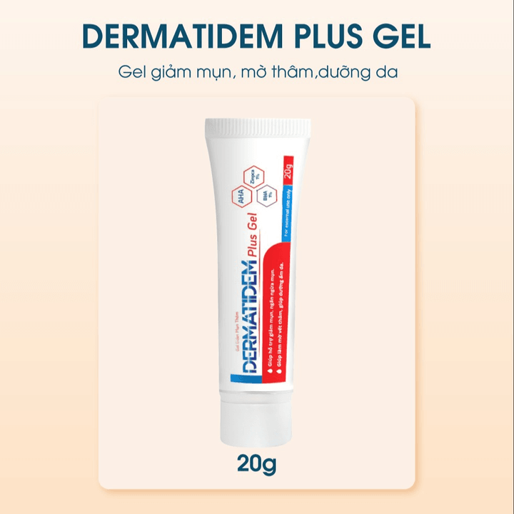 [ Tuýp 20 Gr ] Gel Chấm Mụn Dermatidem Plus Gel – E&g Beauty