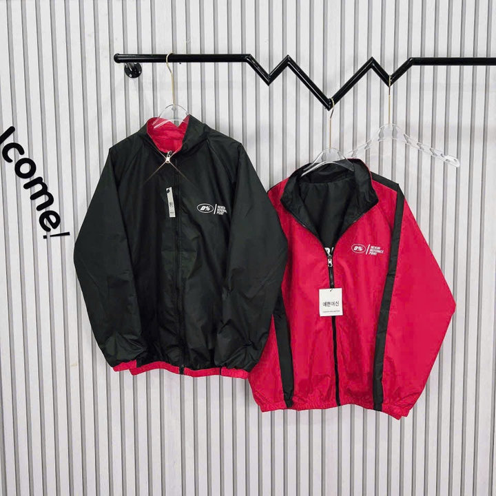 áo Khoác Jacket D% Sọc Nam Nữ Unisex Form Rộng, áo Dù Phối Màu Basic Hottrend 2024