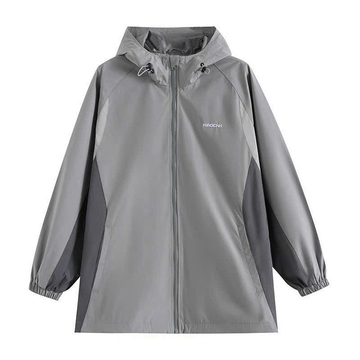 áo Khoác Dù 2 Lớp Unisex Nam Nữ Thêu Chữ Redchaa Phối Màu Thân Có Dây Rút Tp833 – Golden Dream