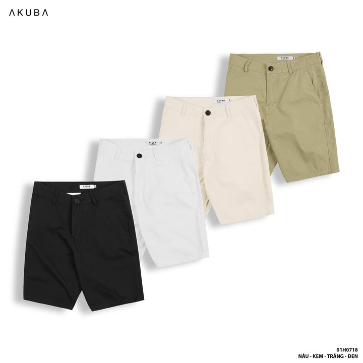 Quần Short Kaki Form Slimfit 01h0718 – Akuba