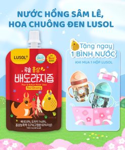 Nước Hồng Sâm Lê Hoa Chuông Lusol Cho Bé Từ 12 Tháng Tuổi