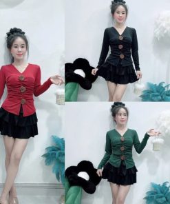 áo Thun Tay Dài đính 3 Bông Thời Trang Siêu Xinh Gk – Be Yourself