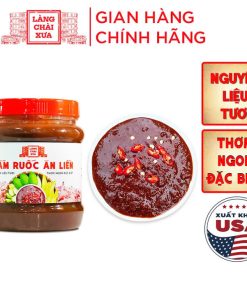 Mắm Ruốc Tỏi ớt ăn Liền Nguyên Liệu Tươi Thơm Ngon đặc Biệt Làng Chài Xưa Mắm Ruốc Tỏi ớt Hũ 400g