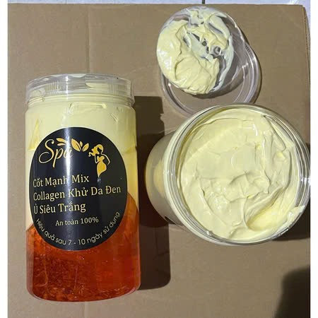 Kem 2 Tầng Kem Body Mix Collagen Khử Thâm Hộp 1 Kg – Gdn