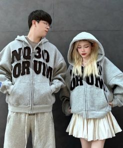 áo Khoác Nỉ Hoodie Zip Form Boxy Forum Thêu đắp Vải Form Rộng Nam Nữ Unisex Sht179-minh Hà House