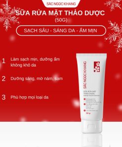 Sữa Rửa Mặt Thảo Dược 50g – Sắc Ngọc Khang