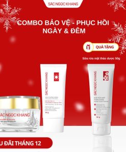 Combo Kem Dưỡng Da Ban đêm 30g + Kem Chống Nắng Sa Mạc – Sắc Ngọc Khang