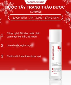 Nước Hoa Hồng Thảo Dược Sắc Ngọc Khang 145ml