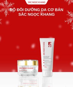 Bộ đôi Dưỡng Da Cơ Bản (srm 50g & Kem đêm 10g)- Sắc Ngọc Khang