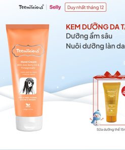 Kem Dưỡng Da Tay Chiết Xuất Acai & Lựu Hand Cream With Acai Berry Oil & Pomegranate Teenilicious