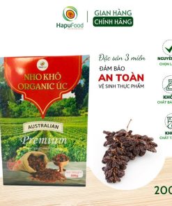 Nho Khô Organic úc Hộp 200g Thơm Ngon Tốt Cho Tiêu Hóa, Tốt Cho Sức Khỏe Hp006 – Lady’s Passion
