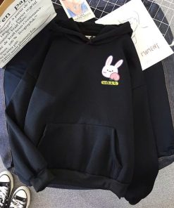 áo Khoác Nỉ Hoodie Logo Thỏ Cute Nam Nữ. Chất Nỉ Lót Bông. Hàng Y Hình