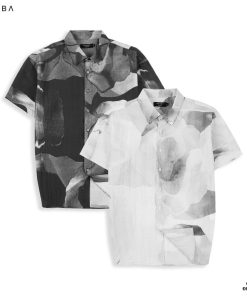 áo Sơ Mi Tay Ngắn Form Oversize 02ap0912- Akuba
