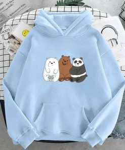 áo Khoác Nỉ Hoodie 3 Gấu Cute Nam Nữ. Chất Nỉ Lót Bông. Hàng Y Hình