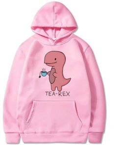 áo Khoác Nỉ Hoodie Khủng Long Trex Cute Nam Nữ. Chất Nỉ Lót Bông. Hàng Y Hình