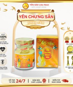 [combo 6 Hủ Rời Có Hộp] Yến Chưng Nhân Sâm Likenest 35% Yến – Like Beauty