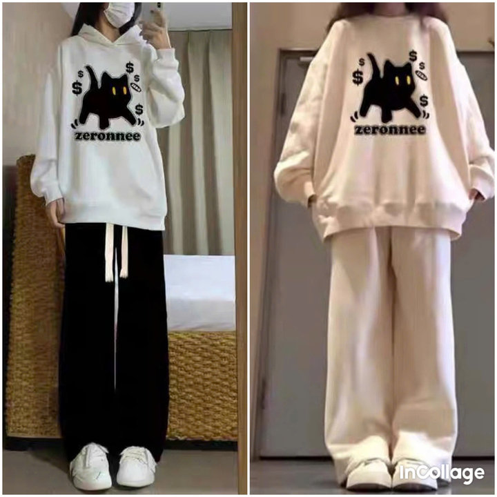 Tổng Hợp Các Sét Bộ Mùa đông Quần Dây To +áo Hoodie Mũ 2 Lớp