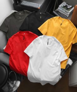áo Thun Cổ Tròn Pack Trơn Chất Cotton Lụa Dẻo Thấm Hút Tốt Co Giãn 4 Chiều P276 – Lady’s Passion