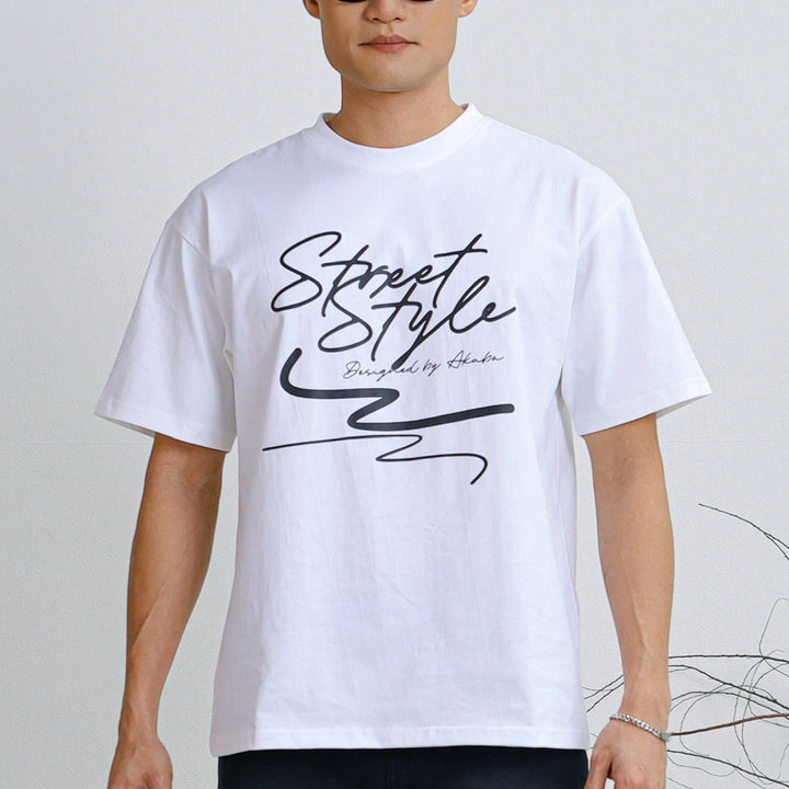 áo Thun Tay Ngắn Oversize 01jp1113 – Akuba