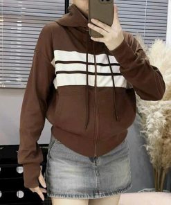 áo Khoác Nữ Chống Nắng Có Túi Trong Khóa Kéo Lên Tới Nón – Htm Fashion