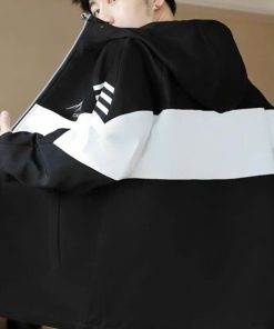 áo Khoác Dù Nam Nữ 2 Lớp Thêu Hình Núi Sọc Tay – Htm Fashion
