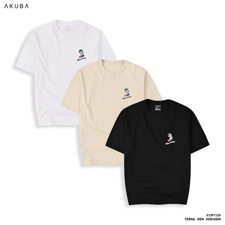 áo Thun Tay Ngắn Oversize 01jp1120 – Akuba