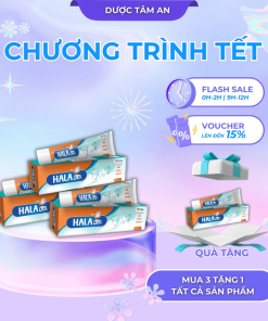 Kem Bôi Hala Hiệu Quả Giảm Ngứa Nhanh Dùng Cho Hắc Lào Lang Ben Zona Herpes – Tâm An Pharma