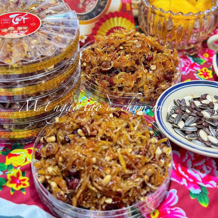 Mứt Ngào Táo đỏ Chùm Ruột, Thơm Ngon Khó Quên 500g – Winnie House