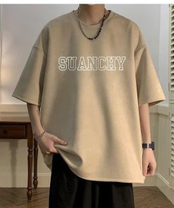 áo Thun Nam Cổ Tròn Chất Liệu Cotton Tixi