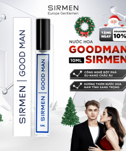 Nước Hoa Nam Sirmen Good Man Eau De Parfum Châu âu Europe Gentlemen Cao Cấp Chai 10ml Thơm Lịch Lãm Cuốn Hút