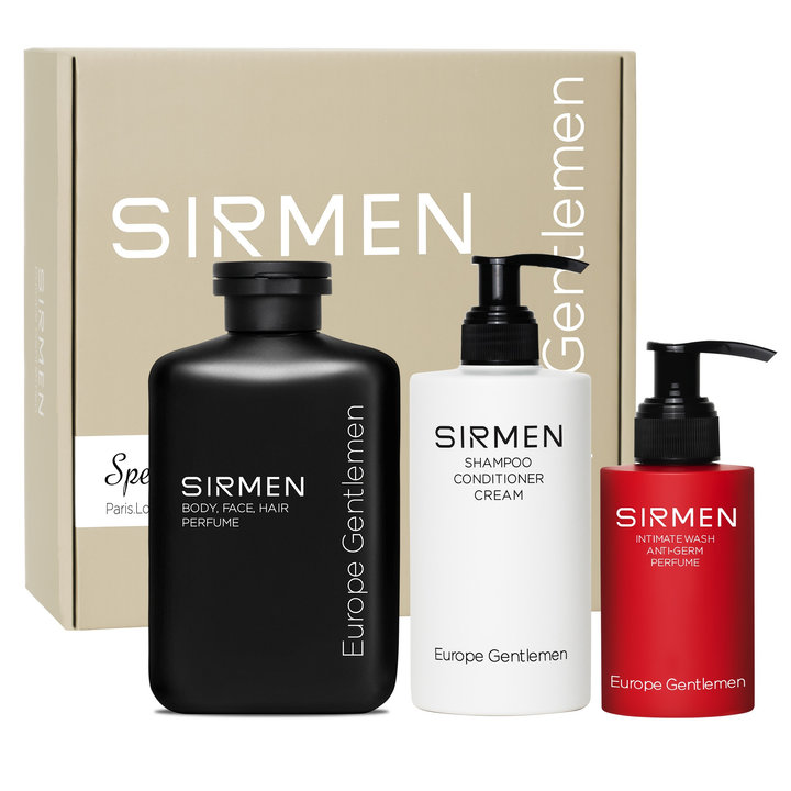 Giftbox Combo 3 Madrid Matador Sữa Tắm Gội Nam 4 In 1, Dầu Gội Nam 3 In 1 Và Dung Dịch Vệ Sinh 3 Trong 1 – Sirmen