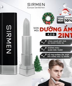 Son Dưỡng Nam 2 In 1 Nguyên Liệu Châu âu Sirmen Europe Gentlemen Dòng Cao Cấp 4.2g Chiết Xuất Tự Nhiên Công Nghệ Eu-nano – Sirmen