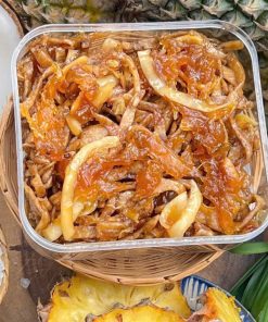Mứt Chuối Xiêm Xào Khóm Dừa Non, đậm Vị Quê, ăn Là Mê 500g – Winnie House