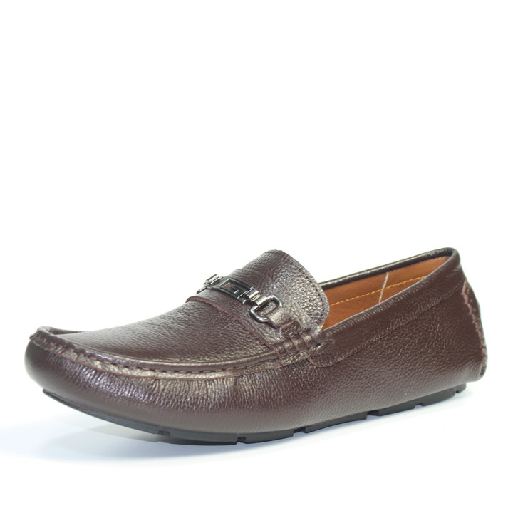Giày Lười Michilux Nam Horse Bit Moccasin Cshm0 – Màu Nâu