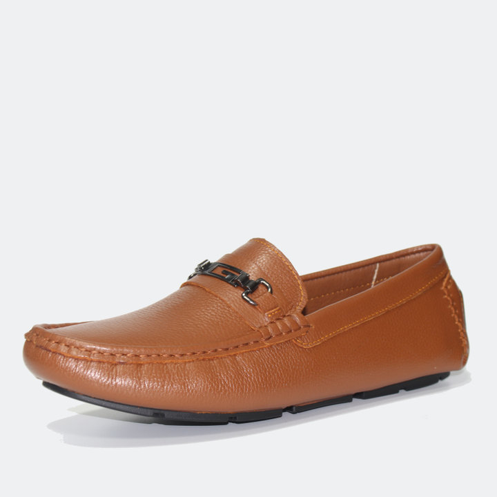 Giày Lười Michilux Nam Horse Bit Moccasin Cshm0 – Màu Bò