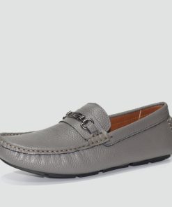 Giày Lười Michilux Nam Horse Bit Moccasin Cshm0 – Màu Xám