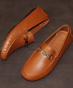 Giày Moccasin Da Bò Tự Nhiên Michilux Cshm0 – Màu Bò
