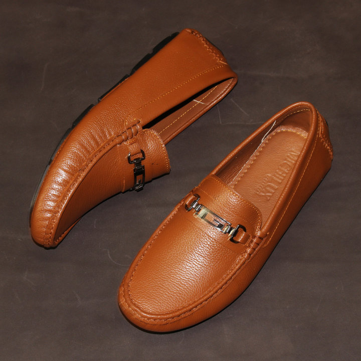 Giày Moccasin Da Bò Tự Nhiên Michilux Cshm0 – Màu Bò