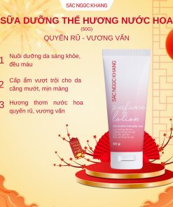 Sữa Dưỡng Thể Hương Nước Hoa (tuýp 50g)