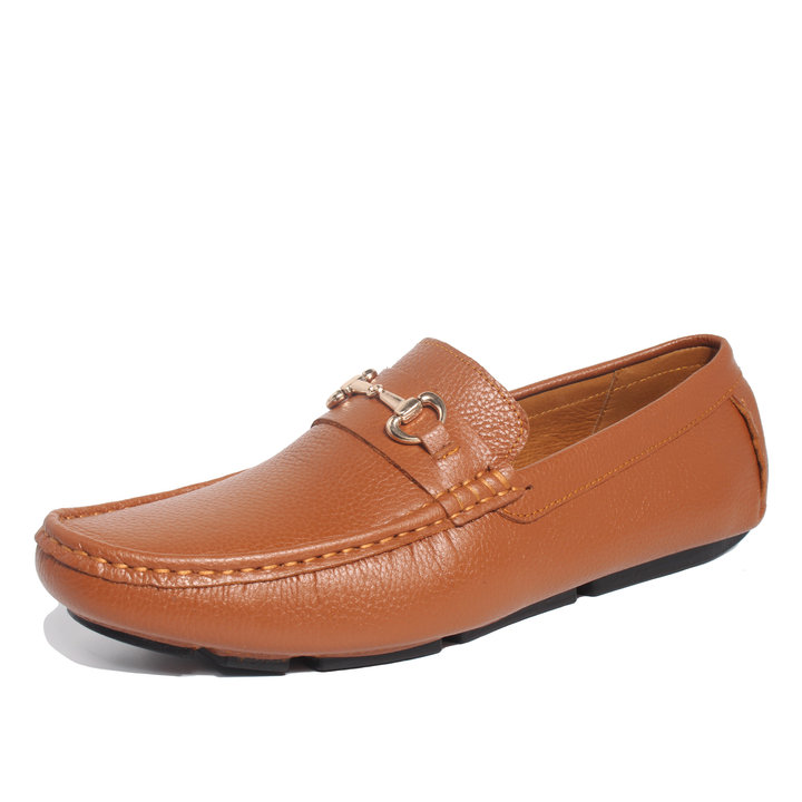 Giày Moccasin Da Bò Tự Nhiên Michilux Ciehm – Màu Bò