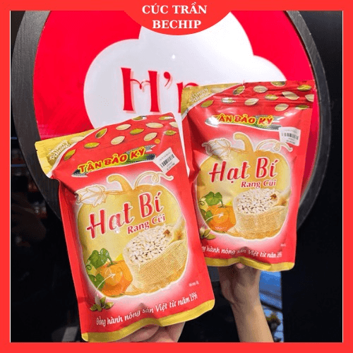 500g Hạt Bí Rang Củi, Hạt Bí Tân Bảo Ký Sạch, Thơm Ngon, Béo Giòn, Tốt Cho Sức Khoẻ Hàng Chuẩn, Món Ngon Ngày Tết – Ctb628