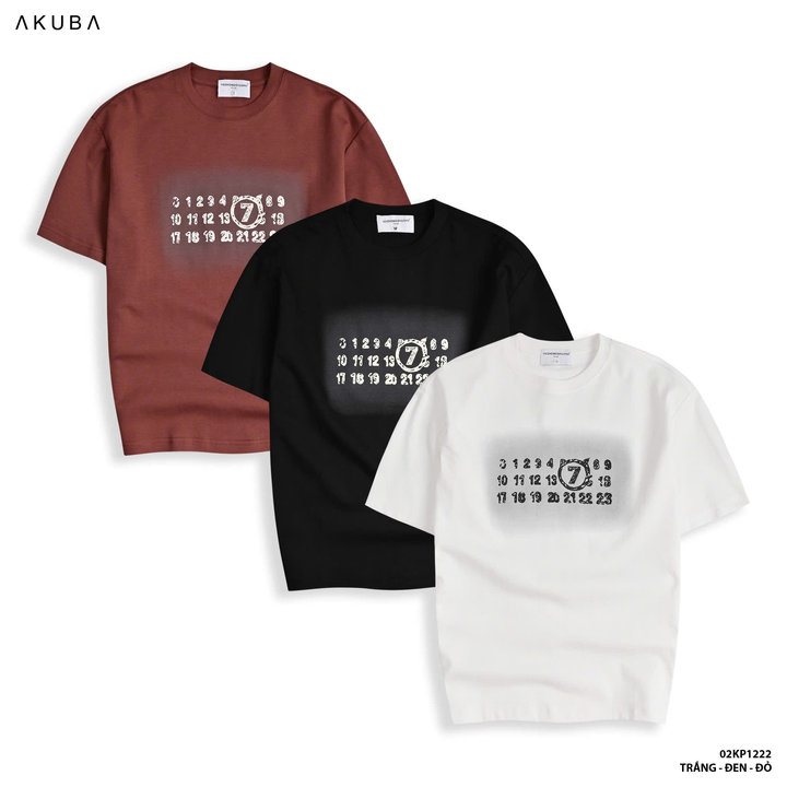 áo Thun Tay Ngắn Oversize 02kp1222 – Akuba