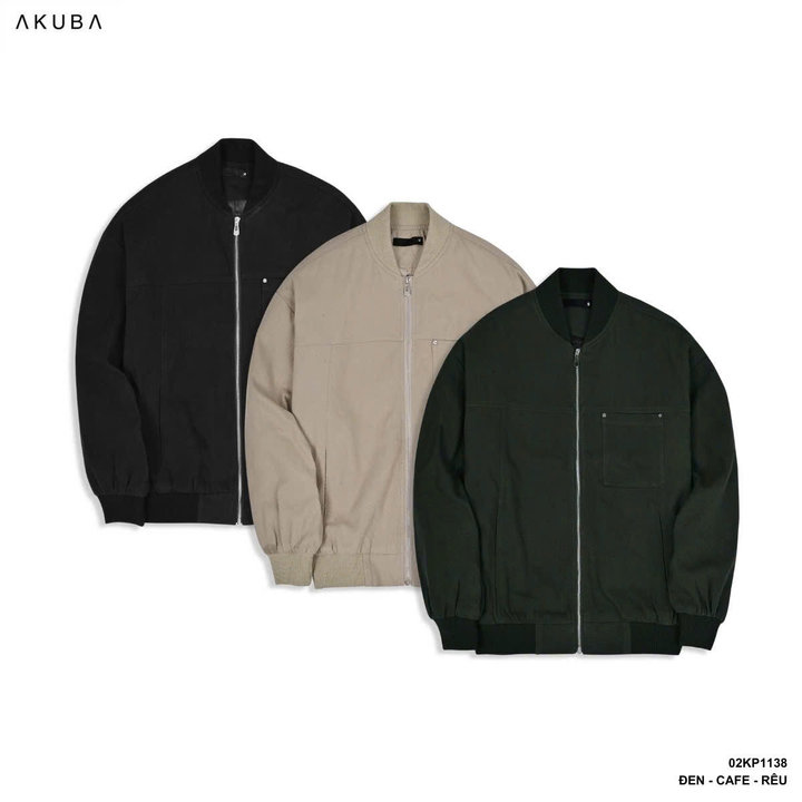 áo Khoác Kaki Form Regular 02kp1138 – Akuba