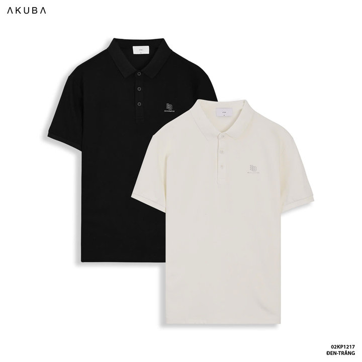 áo Thun Cổ Polo Form Slimfit 02kp1217- Akuba